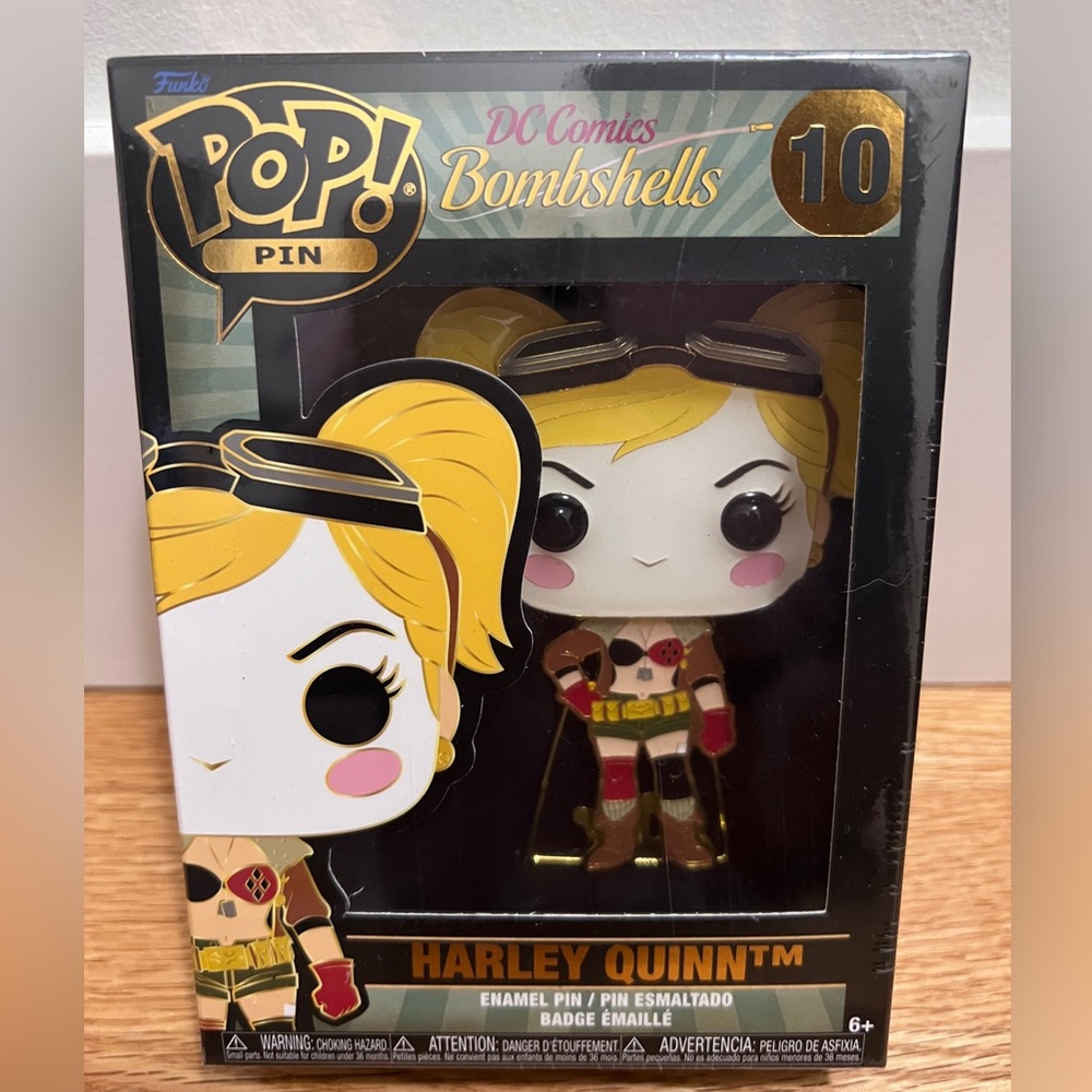 Harley Quinn Funko Pop Pin